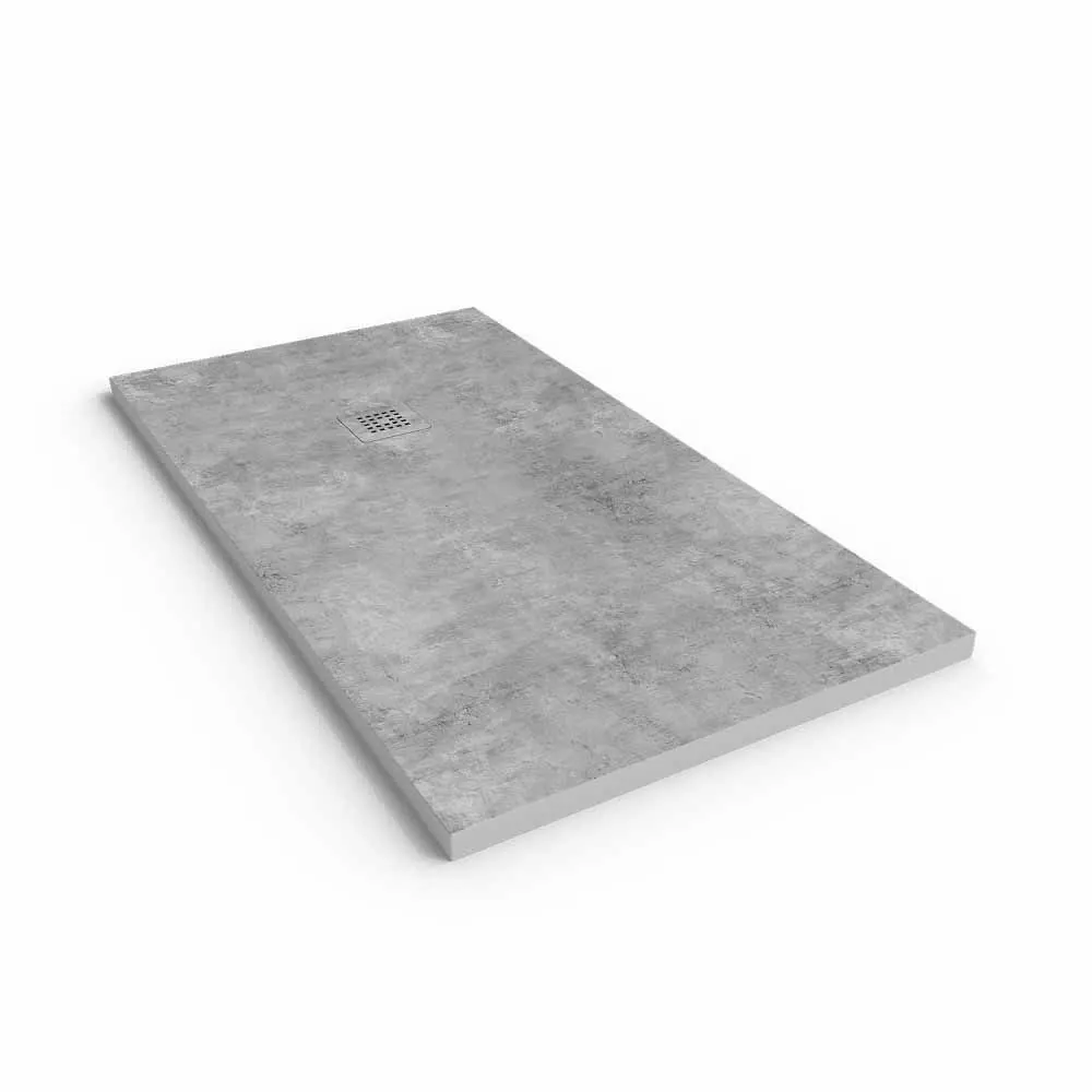 Piatto doccia Effetto cemento Concret e altri colori – antiscivolo moderno STONE 3D - immagine 2
