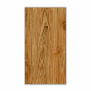 Piatto doccia in resina finitura texture ardesia effetto legno Noce Americano – antiscivolo STONE 3D moderno