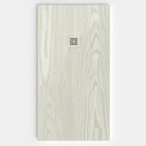 Piatto doccia in resina texture ardesia Finitura effetto Legno Cenera taiga – antiscivolo STONE 3D moderno