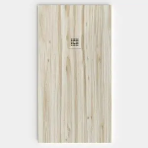 Piatto doccia in resina texture ardesia Finitura effetto Legno Pino Denver – antiscivolo STONE 3D moderno