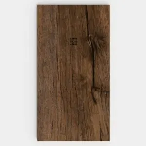 Piatto doccia in resina texture ardesia Finitura effetto Legno Noce walquiria – antiscivolo STONE 3D moderno