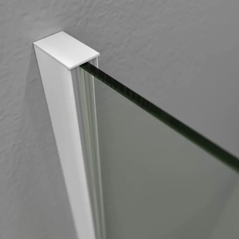 Parete doccia fissa ZEN con SERIGRAFIA. Con trattamento anticalcare. Finitura bianco opaco - immagine 2