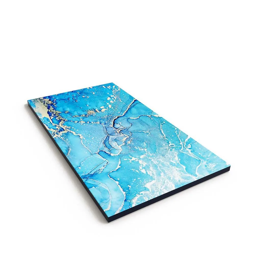 Piatto doccia in resina texture ardesia. Effetto marmo blu bosco e altre finiture – moderno antiscivolo STONE 3D - immagine 2