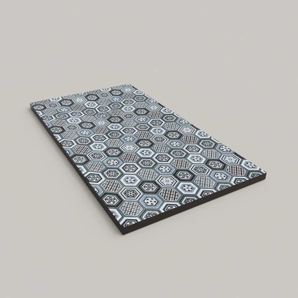 Piatto doccia in resina texture ardesia. Effetto sull’Evoque idraulico STONE 3D moderno antiscivolo - immagine 2