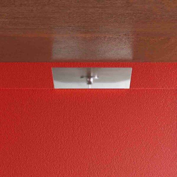 Piatto doccia in resina STYLE – colore rosso RAL-3020 e altri – texture ardesia – antibatterico e antiscivolo. griglia nascosta - immagine 4