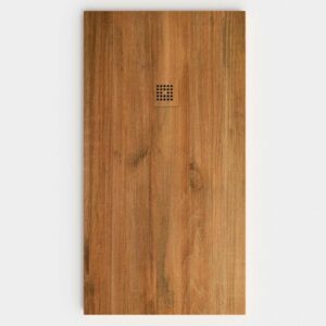 Piatto doccia in legno 3D STONE WALNOTH 80x100 - Piatto doccia in legno 3D STONE PAMPA 80x100